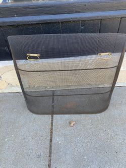 Old School Fireplace Screen