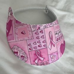 Pink Breast Cancer Awareness Visor 