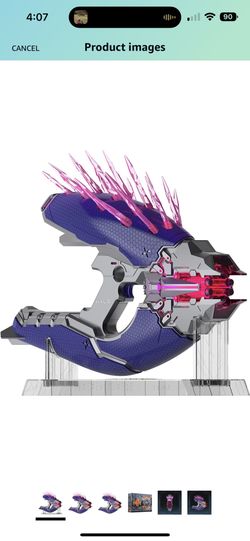 NERF LMTD Halo Needler Dart-Firing Blaster With In-Game Content