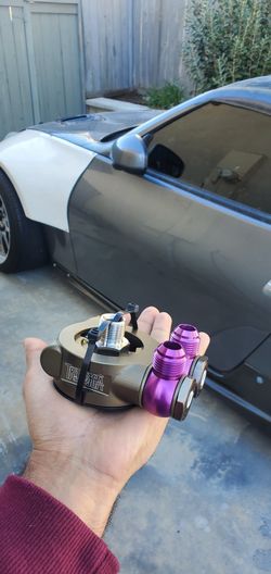 (370z,350z,g35,g37,q50,q60,400z) Thermostatic Oil Cooler Sandwich Plate