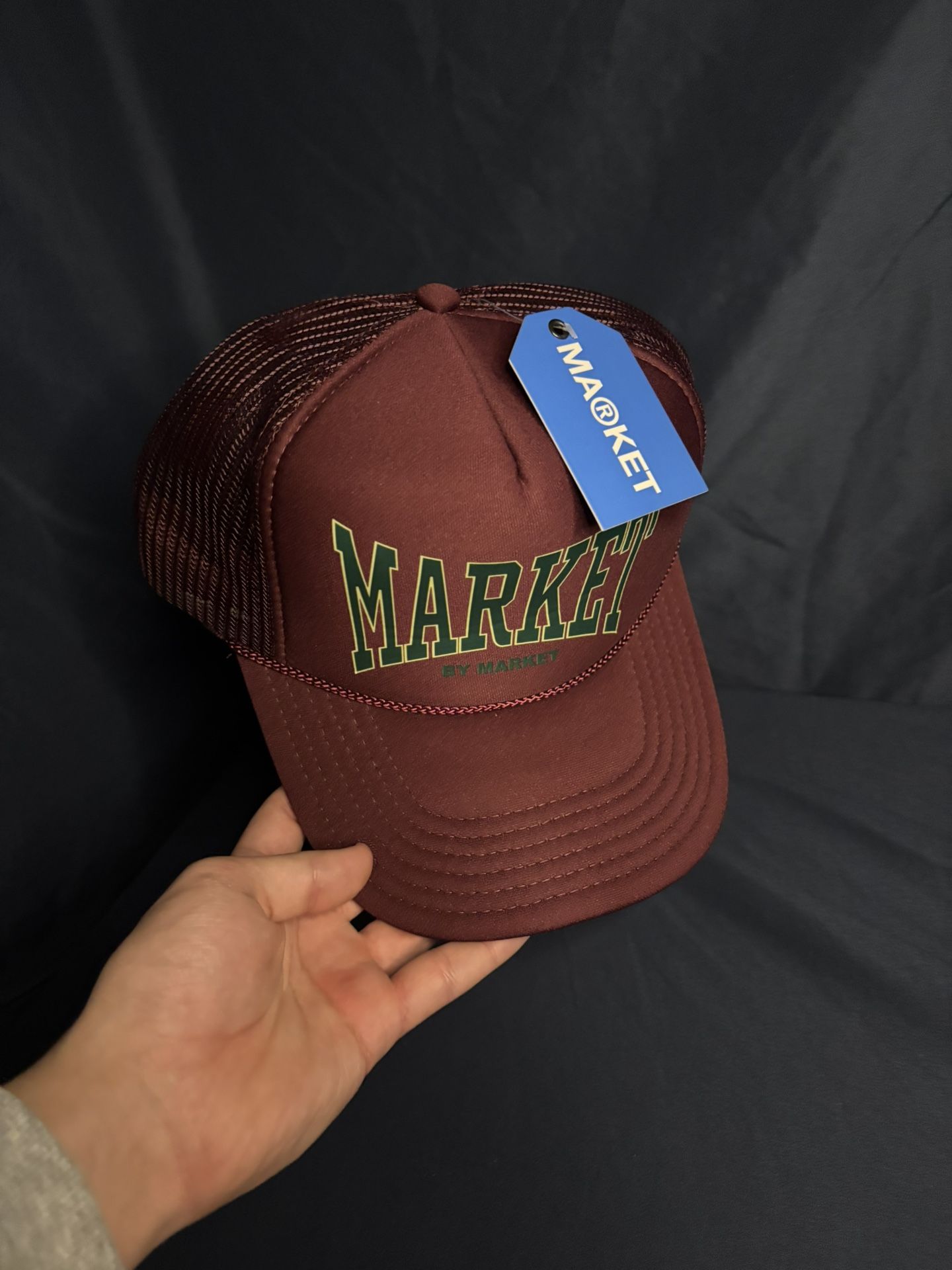 New MARKET By Market Arc Logo Trucker Hats - NWT - Authentic