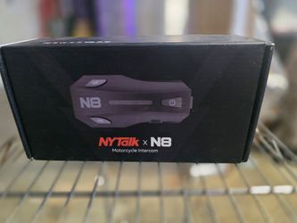 NYTALK N8 Motorcycle Intercom Bluetooth Headset - Brand New In Box