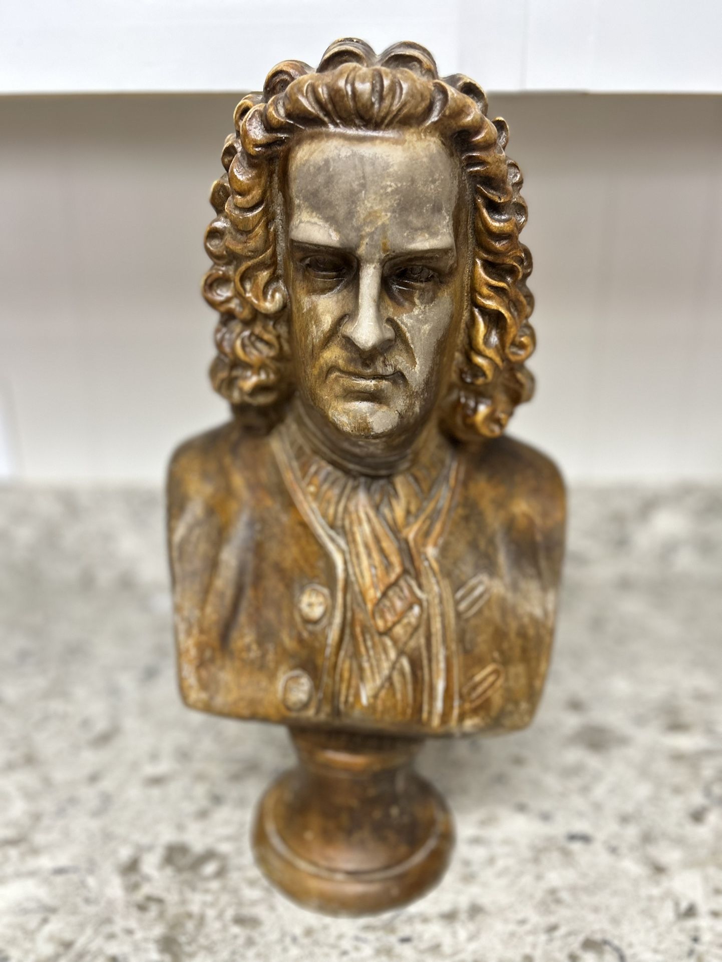 Bach Bust Sculpture 