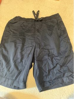 Uniqlo men’s athletic shorts. Black. Size L