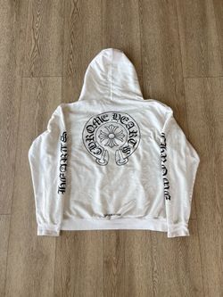 Chrome Hearts Monogram Horseshoe Zip Up Hoodie