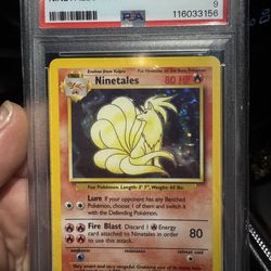 Ninetales 1999 Pokemon game holo