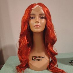 Red Lace Wig