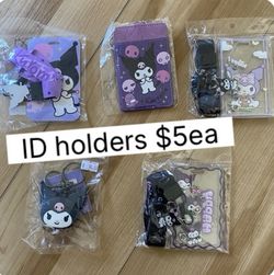 Kuromi ID Holder W/ Lanyard 