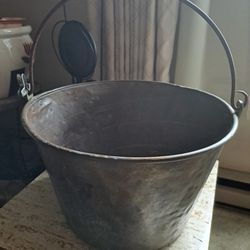 Antique Cauldron , Large