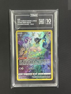 Mew GG10/GG70 promo Tag 10 Pokemon Card