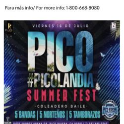 Picolandia Tickets For Sale 