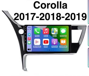 Wireless CarPlay Android Auto Screen Car 10”Corolla 2017-2018-2019🔥$127🔥PRICE WITHOUT INSTALLATION