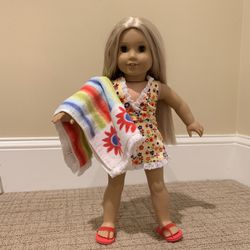 American Girl Doll Beach Set