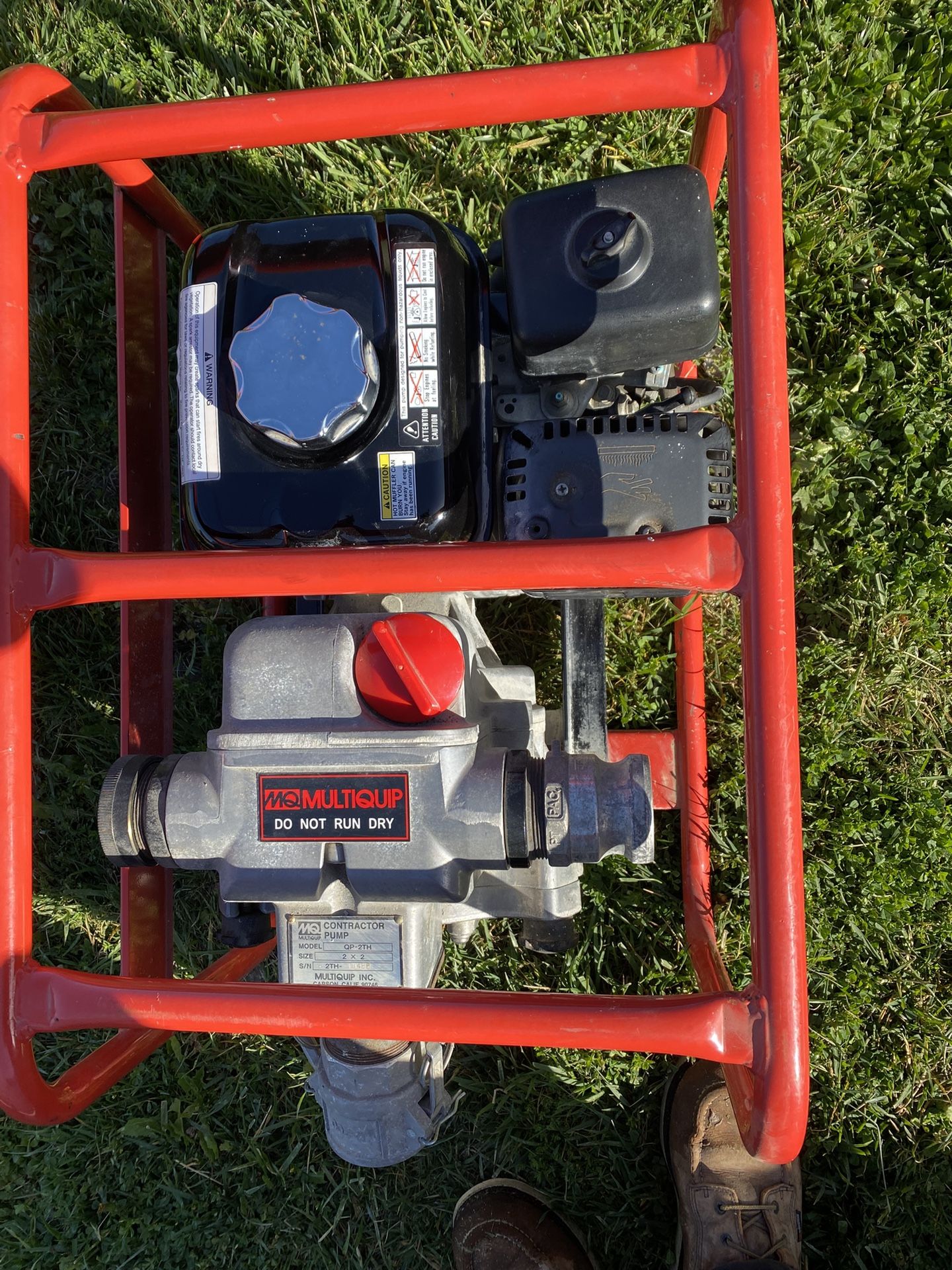 Two Inches, Water Pump