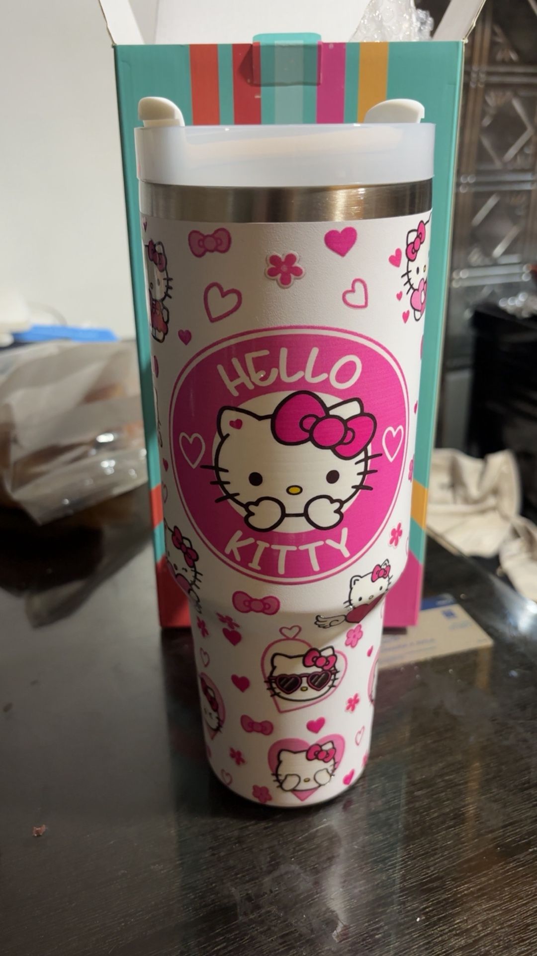 Hello Kitty Tumbler New 40oz With Box