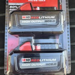 Milwaukee M18 Batteries 