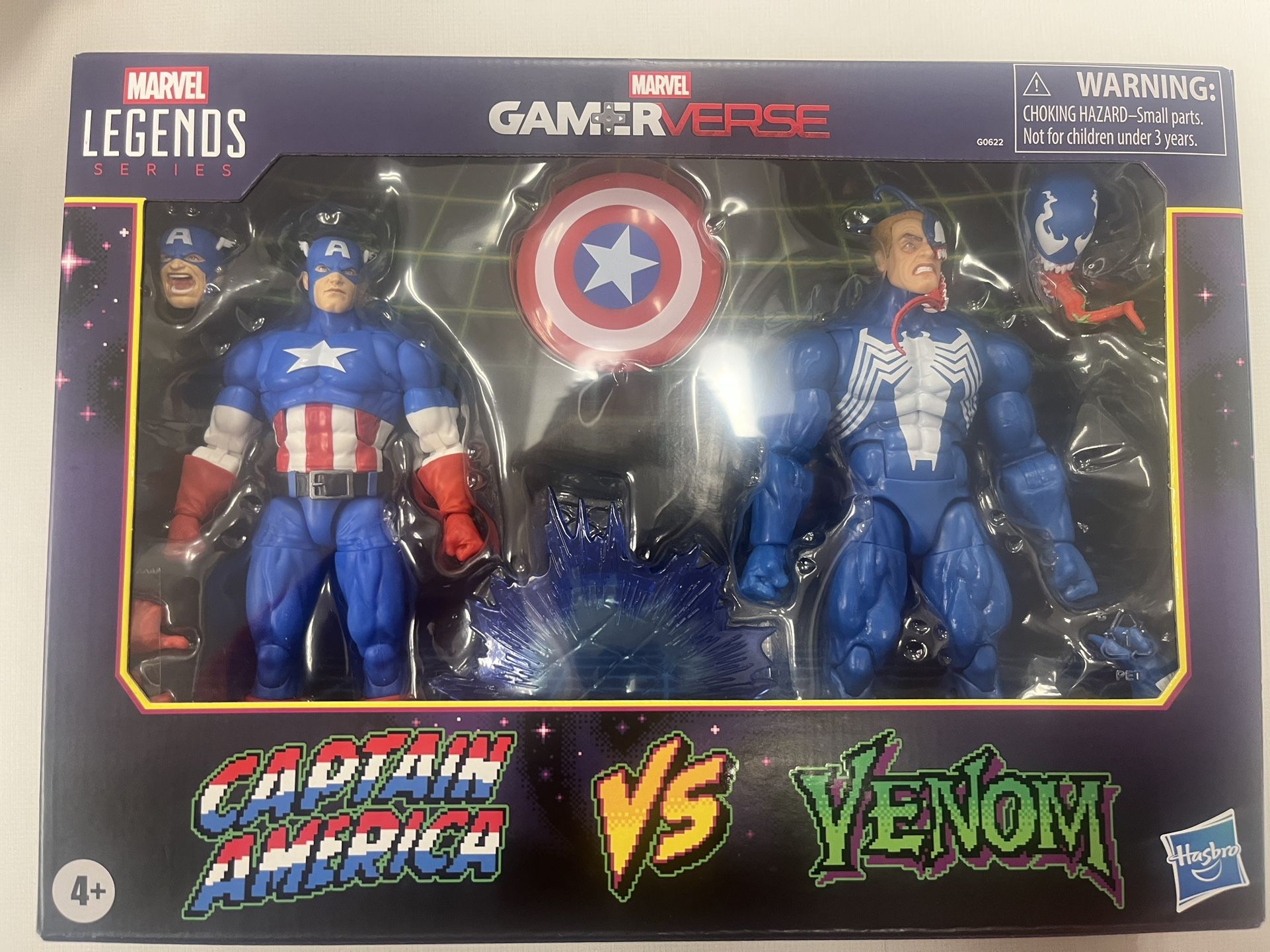 Marvel Legends Captain America Vs Venom