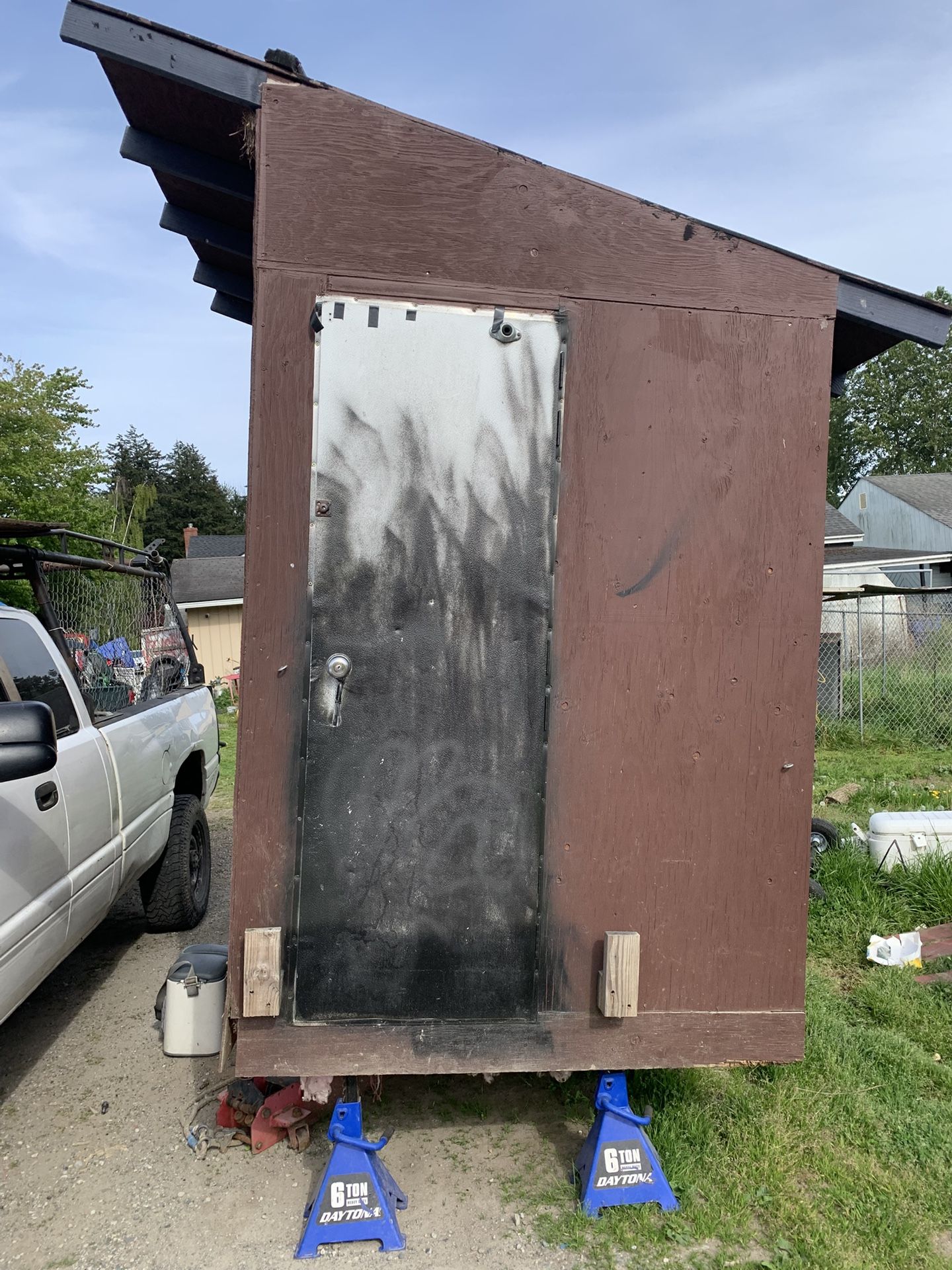 4x8 Shed On Wheels