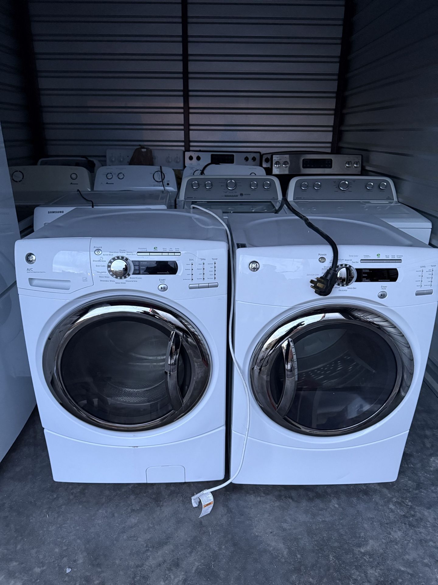 Ge Front Load Washer And Dryer Set