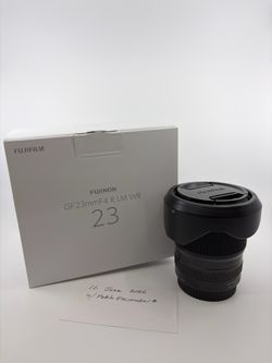 Fujifilm GF 23mm f4 lens