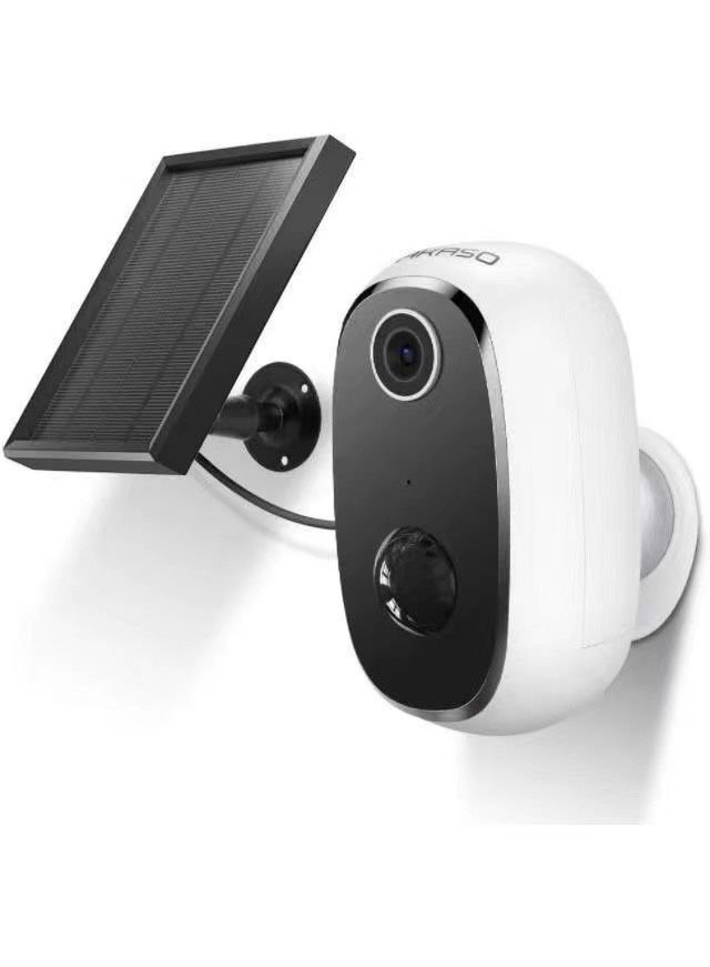 Wireless Outdoor Security Camera, WiFi Solar and Rechargeable