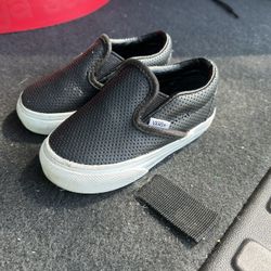 Baby Leather Vans 