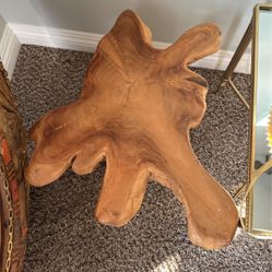 Wood Table End