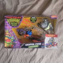 TMNT Mayhem Choper Cycle Rocksteady 