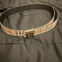 Burberry Belt Reversible 
