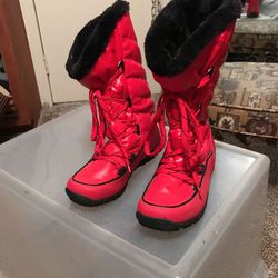 Red Sporto Boots -6 M   $12.00