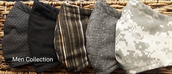 Adult Male 3 Layers Mask + pocket with Liner