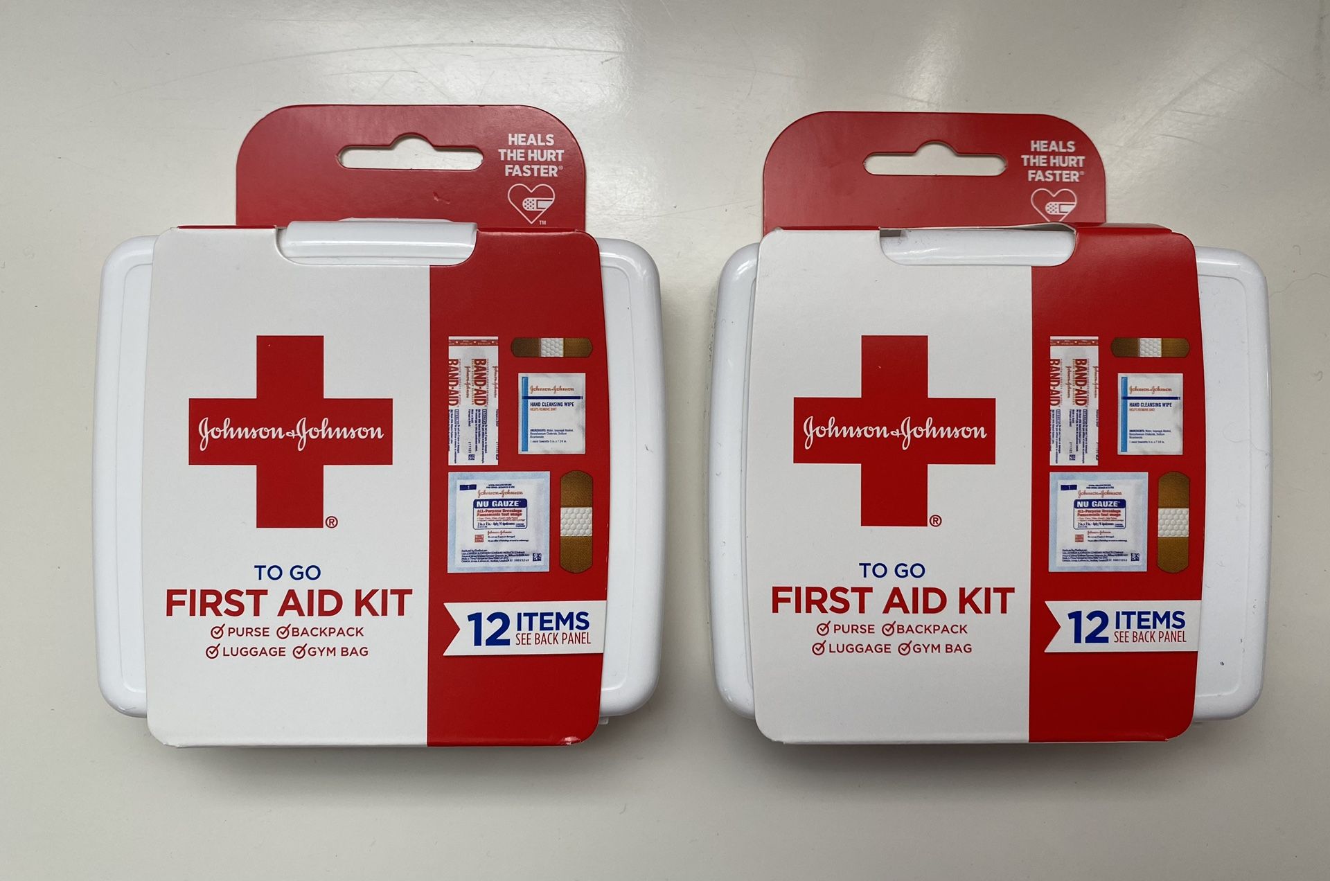 Johnson & Johnson first aid kits