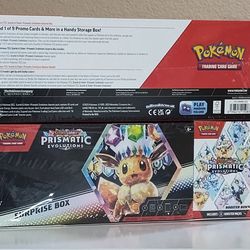 Pokemon prismatic evolution, surprise box