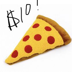Pm&J Teen Home Weighted Stuffed Plush Pizza