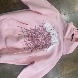 Pink Spider Hoodie