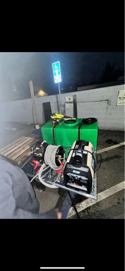 Full equipped  Carwash detailing equipment kit / Equipo de Carwash mobile