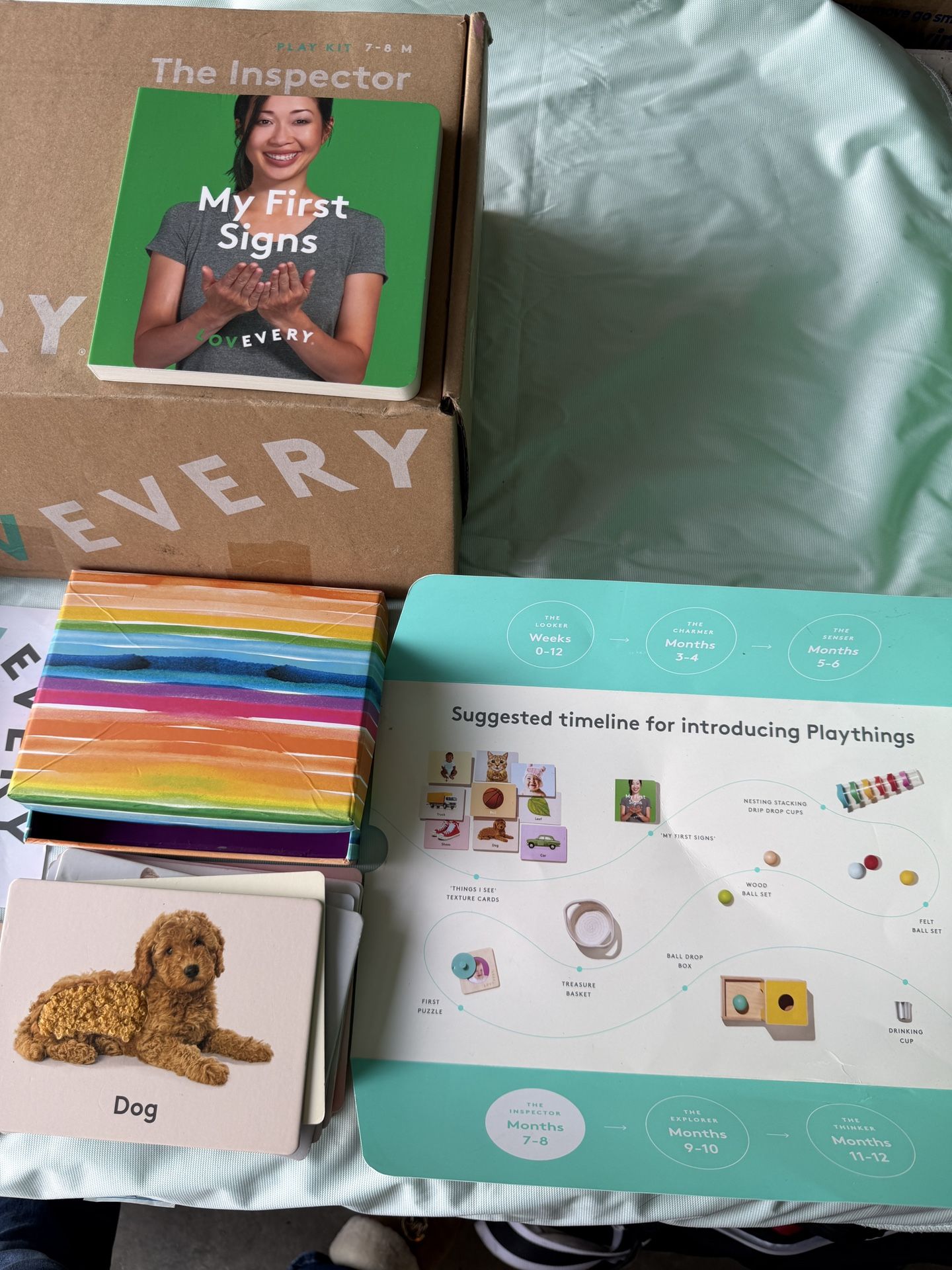 Lovevery The Explorer 9-10 months baby toys