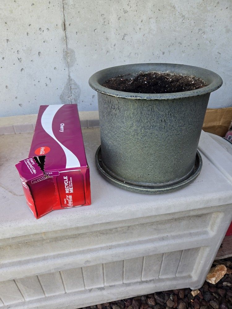 Large Metal Planter