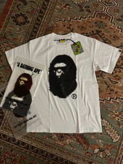 A Bathing Ape BAPE Pixelated Ape Head Tee