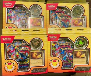 Pokemon - Lot of (4) 'Pokemon Day 2026' Collection Boxes - New/Sealed