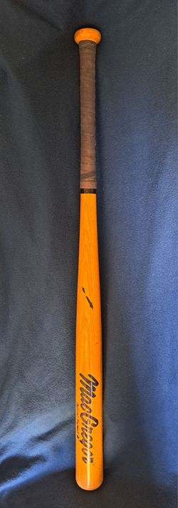 vintage wooden MacGregor Official Softball bat