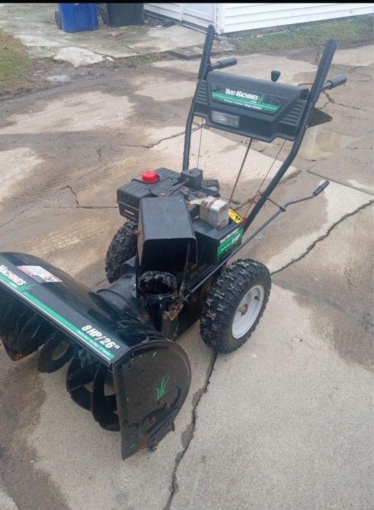 Yard Machine Snowblower