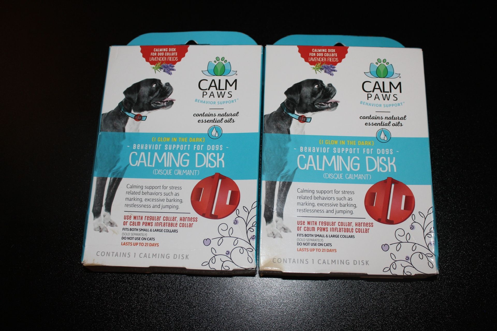 Calm Paws Calming Disk for Dog Collars - 2 Count Pack