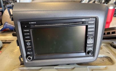 📻RADIO 2012 HONDA CIVIC SEDAN 1.8L AUDIO RADIO W/ NAVIGATION 39540-TRO-A02