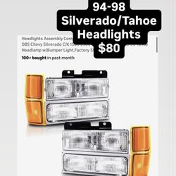 94-98 Silverado/Tahoe Headlights 