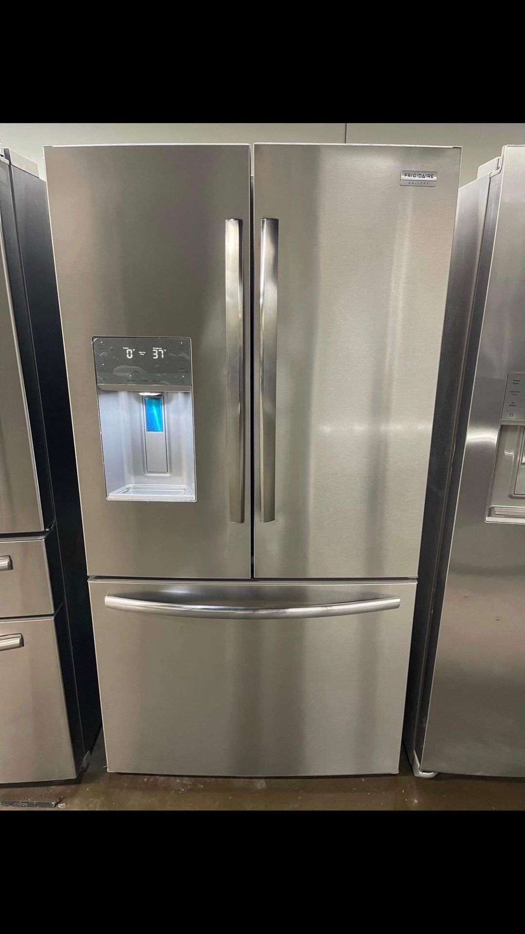 Frigidaire Gallery Stainless Steel Bottom Freezer Fridge!