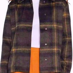 Ladies BANANA REPUBLIC Plaid Jacket