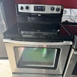 Whirlpool Stove Electric Stainless Steel 