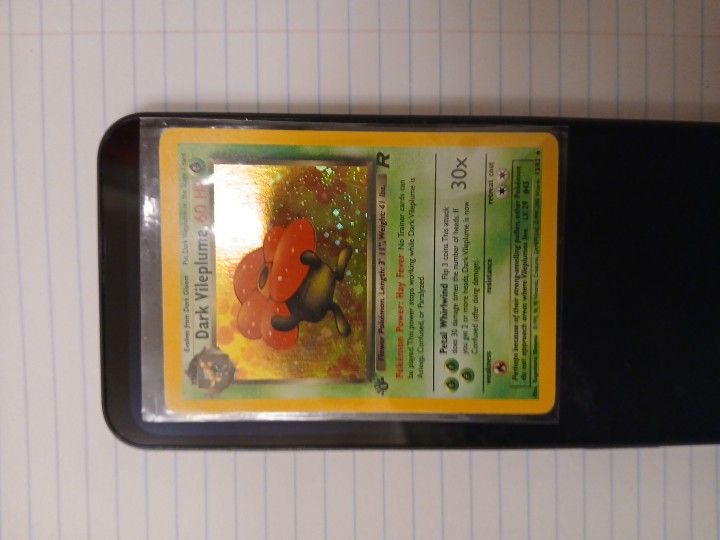 Dark Vileplume Original 13/82 Holo 1st Edition 