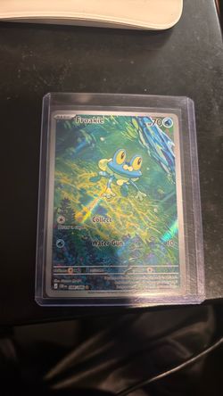 Froakie Holo Pokémon Card 063/085